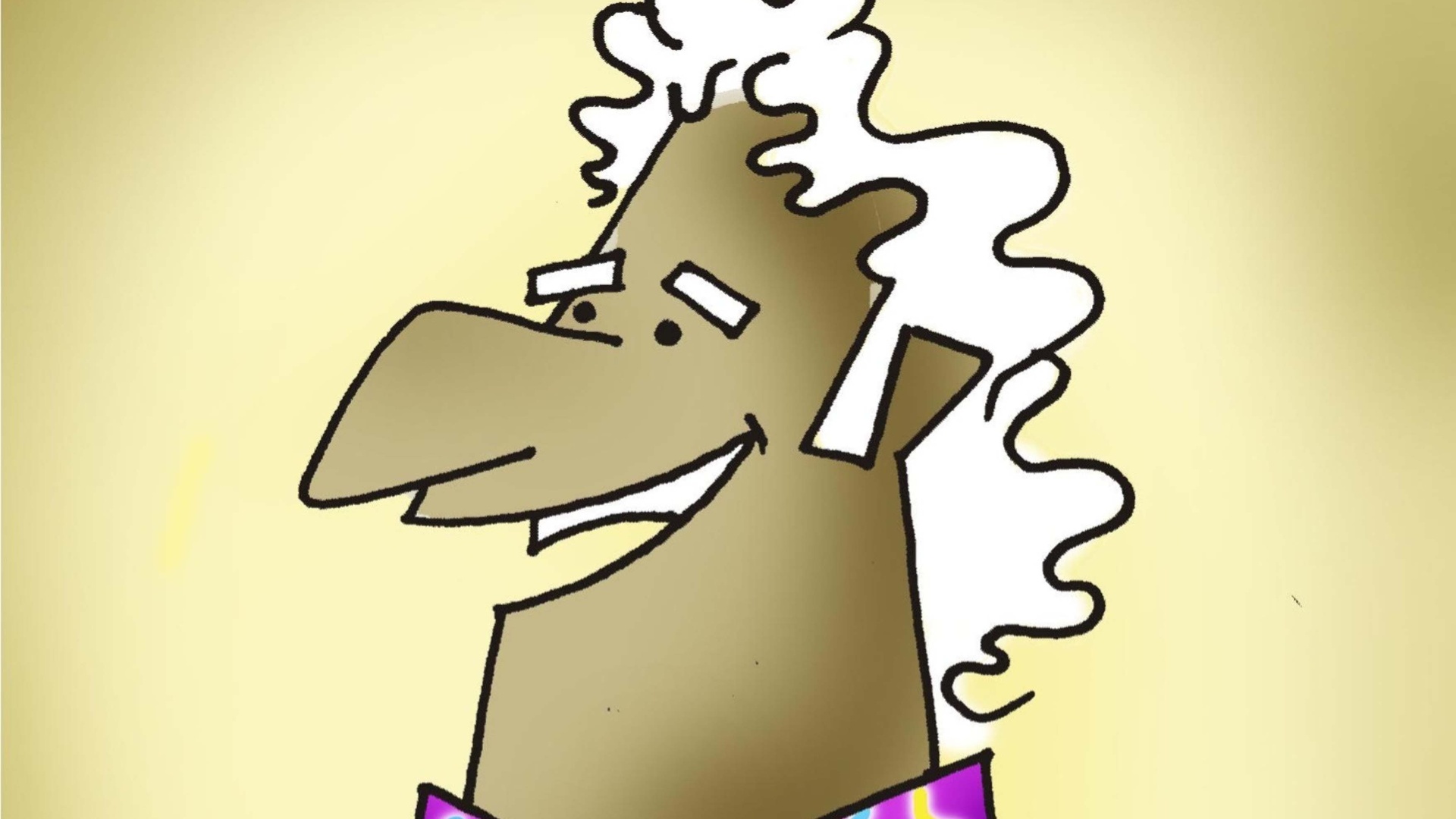 Ziraldo por Edra. A caricatura faz parte da exposição "Ao Mestre com Carinho", que reúne 110 caricaturas enviadas por desenhistas de todo o país no Salão do Humor de Caratinga, em Minas Gerais. A exposição terá a presença de Ziraldo neste fim de semana  - Divulgação/UOL