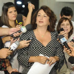 Kátia Abreu, líder dos ruralistas, disse que a bancada vai esperar mais uma semana antes de tentar derrubar nova lei no Supremo - Wilson Dias/ABr
