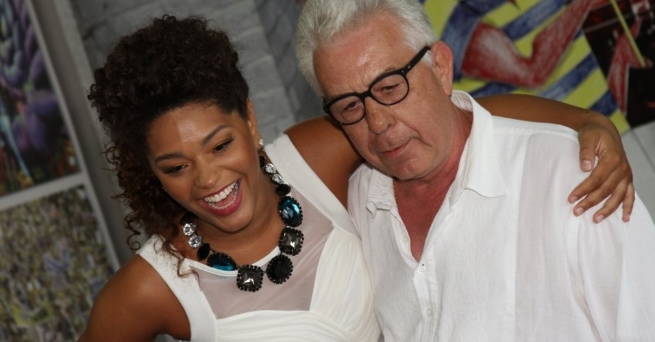 A atriz Juliana Alves foi anunciada como a nova rainha da bateria da escola de samba carioca Unidos da Tijuca (24/10/12). O evento aconteceu na Cidade do Samba, centro do Rio. Juliana foi escolhida pelo presidente da escola, Fernando Horta - Foto Rio News