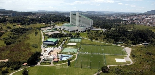 O resort em Atibaia (SP) será sede da pré-temporada do Flamengo no próximo ano - Divulgação