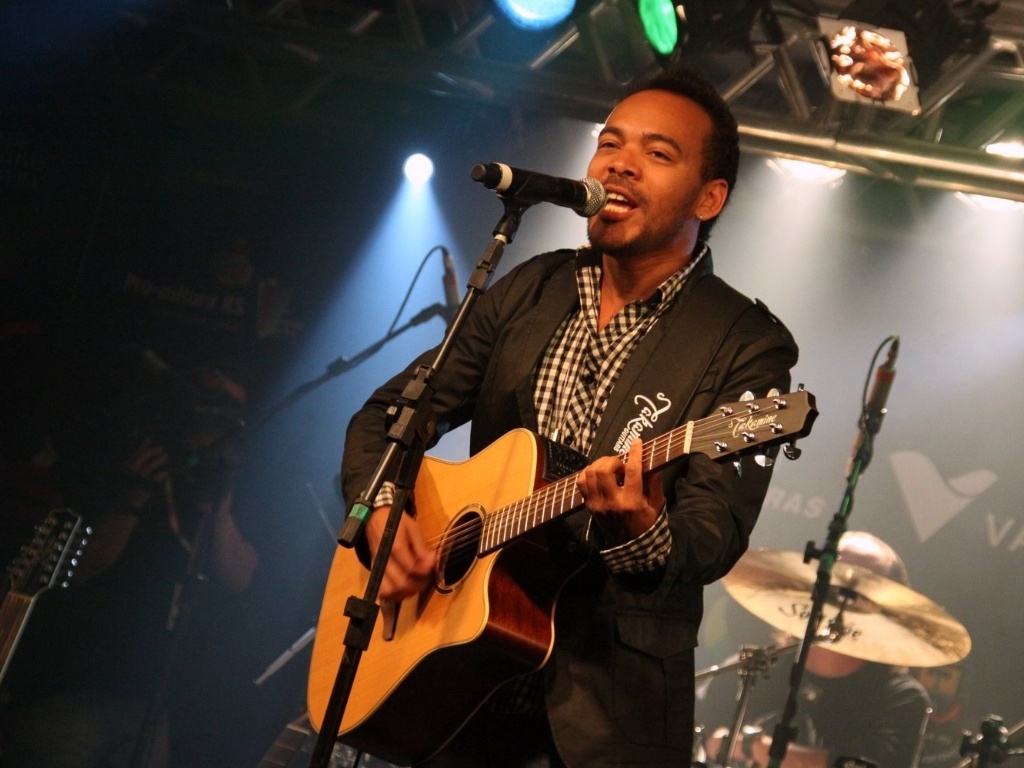 Bruno Correia durante a 8ª edição da Festa Nacional da Música, em Canela, Rio Grande do Sul (23/10/12) - Graça Paes/Foto Rio News