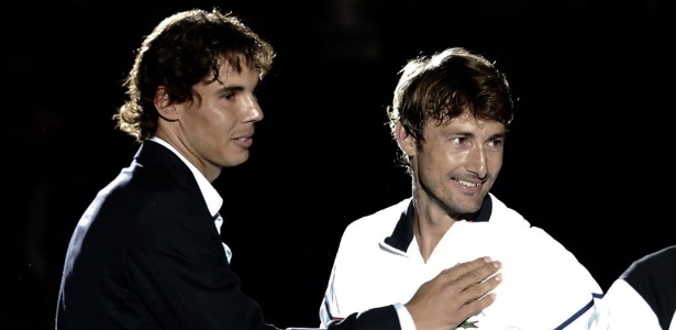 Nadal participa da homenagem a Juan Carlos Ferrero na despedida do ex-número 1 - Jose Jordan/AFP