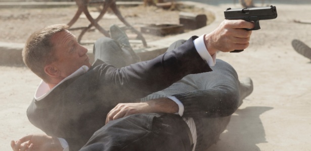 Daniel Craig em cena de Em "007 - Operação Skyfall" - Divulgação