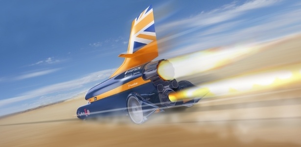 Bloodhound: inglês é um dos concorrentes ao título de carro mais rápido da história - Bloodhound Project