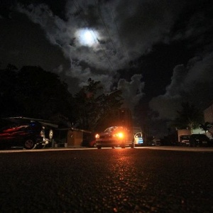 Centro do Recife (PE) ficou às escuras entre a noite da quinta-feira (25) e madrugada da sexta-feira (26) - Heudes Régis/JC Imagem