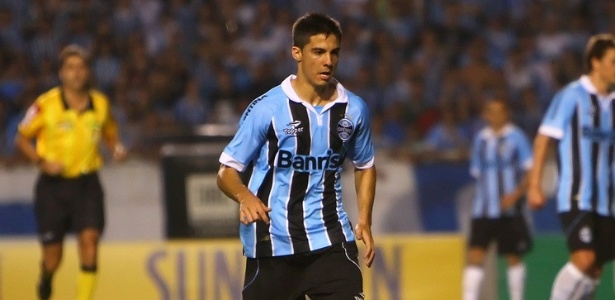 Facundo Bertoglio disputou somente dois jogos após retorno e tem nova lesão - Lucas Uebel/Grêmio FBPA
