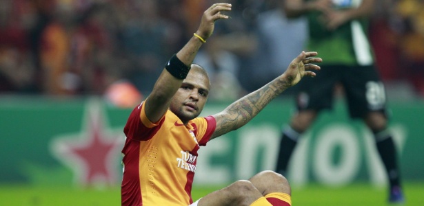 O contrato de empréstimo de Felipe Melo com o Galatasaray termina em junho - EFE