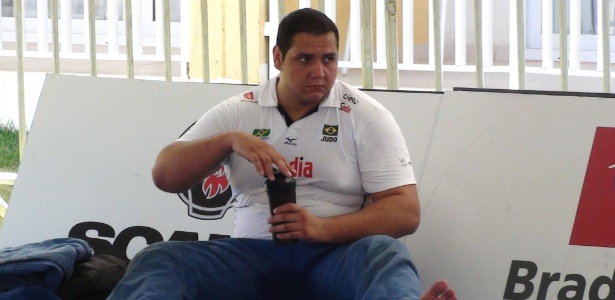 Rafael Silva, o Baby, após intenso treinamento em Salvador - José Ricardo Leite/UOL