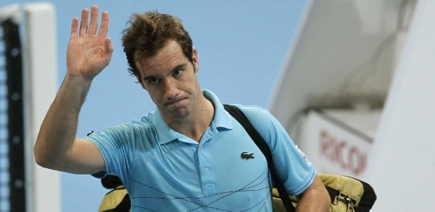 Richard Gasquet, número 10 do mundo, foi como reserva às Finais da ATP - REUTERS/Arnd Wiegmann 