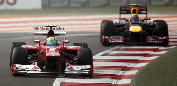 Felipe Massa escapou da pista e foi apenas o 15º colocado no segundo treino livre -  REUTERS/Adnan Abidi 