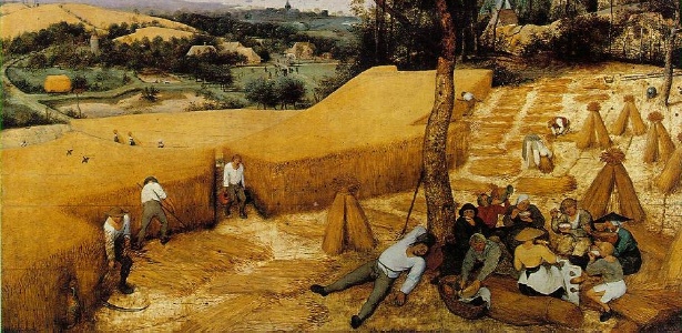 A colheita (1565), de Pieter Bruegel L´Ancien, faz parte do acervo do The Metropolitan Museum of Art, Nova Iorque, Estados Unidos - Divulgação