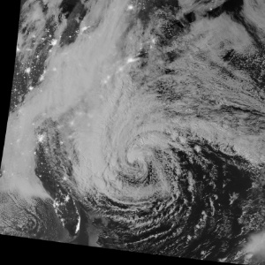 Furacão Sandy é retratado por imagens de satélite divulgadas pela Nasa (Agência Espacial Norte-Americana) - Nasa/Reuters