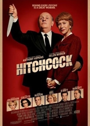 Pôster de "Hitchcock", cinebiografia do diretor Alfred Hitchcock - Divulgação