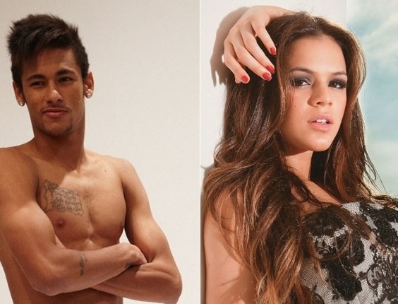 A musa de Neymar (Santos) é a atriz Bruna Marquezine