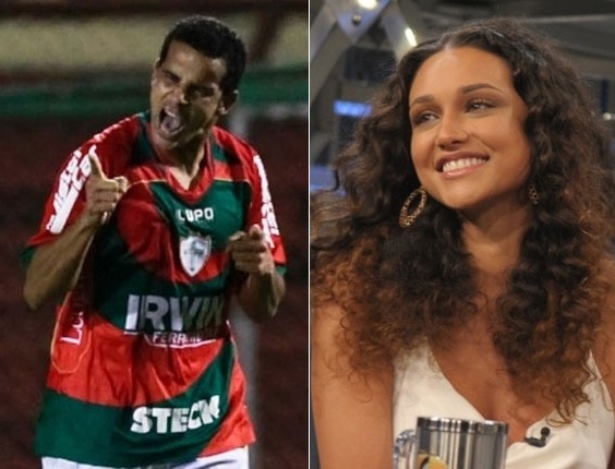 Bruno Mineiro (Portuguesa) suspira por Débora Nascimento, a Tessália de Avenida Brasil, preferida entre os jogadores