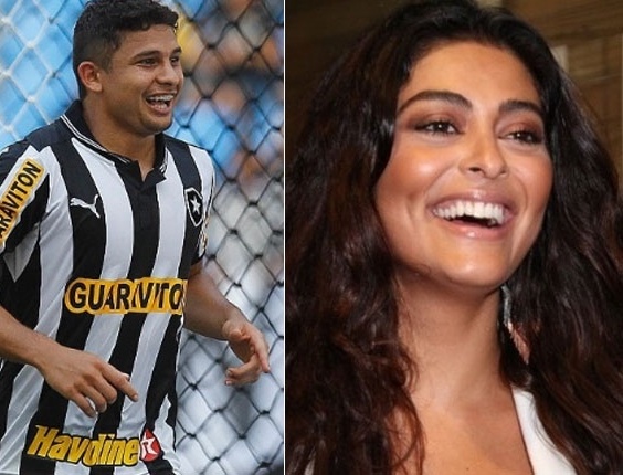 Juliana Paes também é a preferida do atacante Elkeson (Botafogo)
