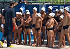 Pelé e Michael Phelps participam de evento com crianças em São Paulo - Junior Lago/UOL