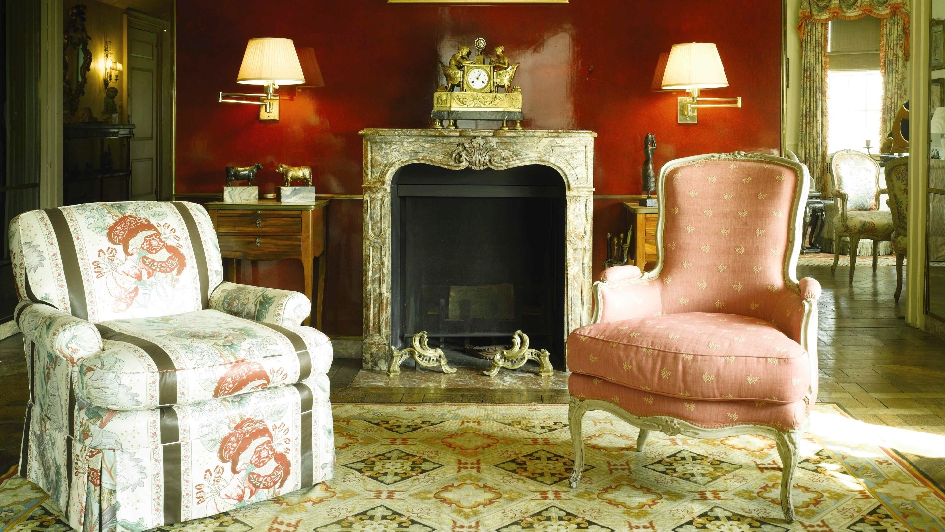 Objetos e ambientes da casa da filantropa Brooke Astor, leiloados pela Sotheby's (imagem do NYT, usar apenas no respectivo material) - Divulgação Sotheby's/ The New York Times