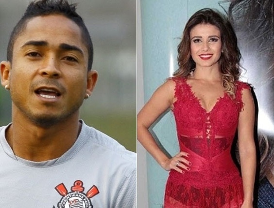 Paula Fernandes é a musa do atacante Jorge Henrique (Corinthians)