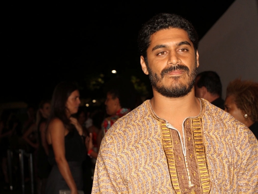 Criolo durante a cerimônia do 8º Prêmio Bravo! Bradesco Prime de Cultura, que aconteceu no Auditório do Ibirapuera, em São Paulo. O ator Lázaro Ramos ficou responsável pela apresentação do evento (30/10/12) - Cláudio Augusto/Foto Rio News