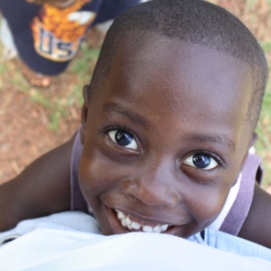 Criança da comunidade de Fendell, na Libéria - Arquivo pessoal