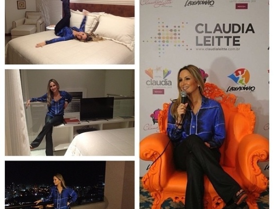 Claudia Leitte lança o bloco Largadinho e hotel temático para o Carnaval (2/11/12) 