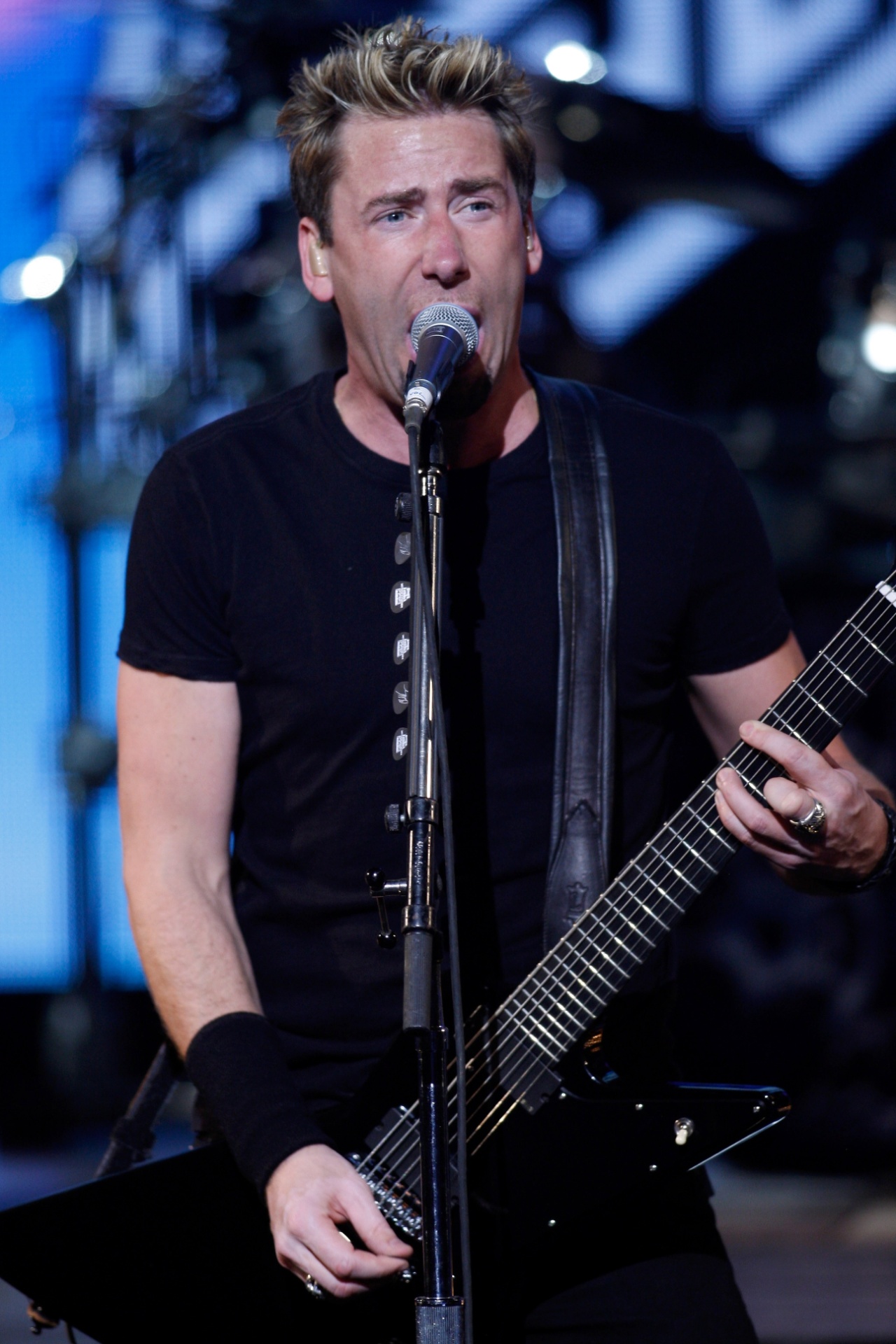 Chad Kroeger se apresenta com o Nickelback no NHL Award 2012 (20/6/12) - Isaac Brekken/Getty Images