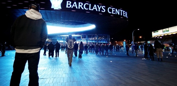Barclays Center, dos Nets, será uma das sedes do maior evento festivo da NBA  - Alex Trautwig/Getty Images/AFP
