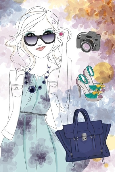 Arte de Fabiana Shizue. A programação do Ilustra Brasil inclui a palestra "Viver Desenhando: da Ilustração a Animação", "A Ilustração Integrada ao Design Gráfico Contemporâneo" e "Uma Ovelha Negra na Cultura Midiática". As oficinas acontecem nos dias 24 e 8 de dezembro na Casa do Artista (Rua Major Sertório, 447 - Centro) - Divulgação