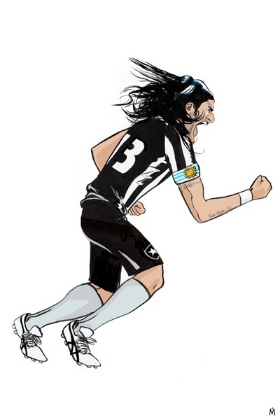 Arte de Felipe Muanis. O "Ilustra Brasil" é aberto no dia 12 de novembro, às 20h no Senac Lapa Scipião (Rua Scipião, 67) Além da exposição dos artistas, o evento recebe diversas palestras e oficinas de desenho até 8 de dezembro  - Divulgação