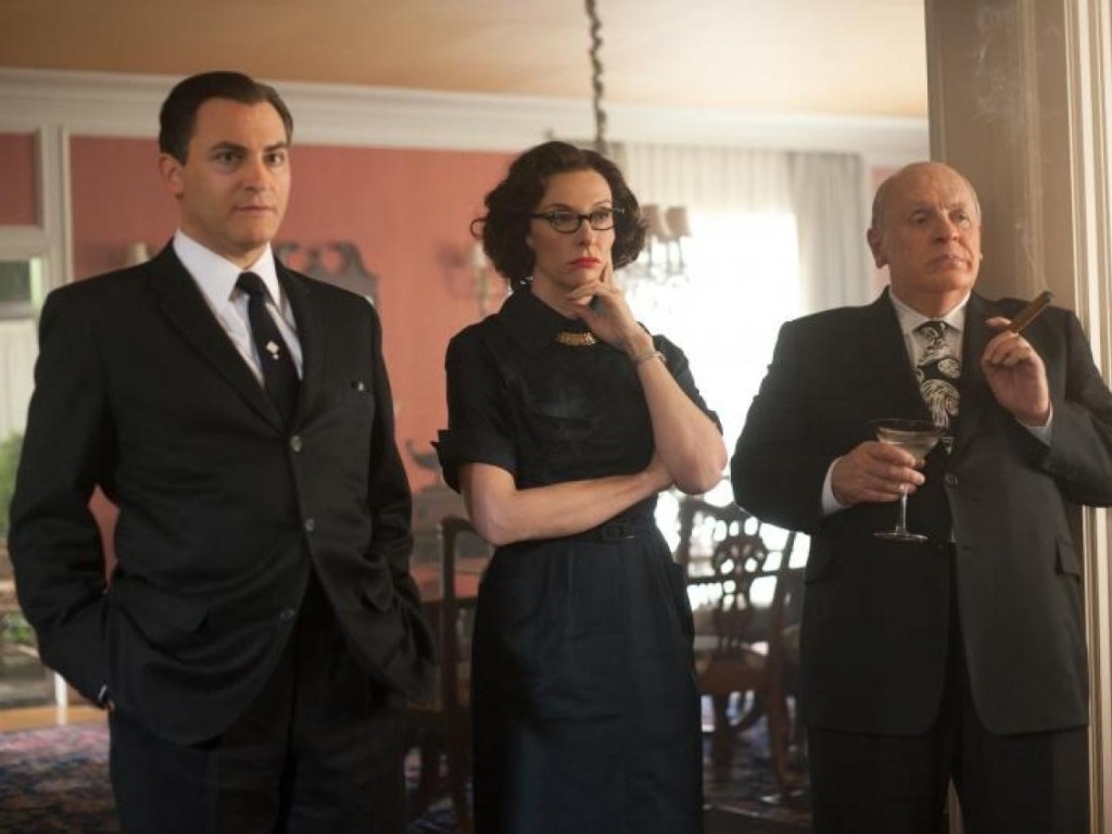 Cena de "Hitchcock", filme que retrata os bastidores da produção do clássico "Psicose", de 1960, com base no livro 'Alfred Hitchcock and the Making of Psycho', de Stephen Rebello. Dirigido por Sacha Gervasi e com Anthony Hopkins, Helen Mirren, Scarlett Johansson e Jessica Biel no elenco, o longa deve estrear em novembro nos Estados Unidos, mas ainda não tem data prevista para o Brasil (7/11/12) - Divulgação