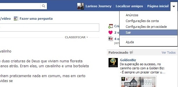 Dúvida do leitor: Como blindar perfil no Facebook que não pede login ou  senha? - 08/11/2012 - UOL TILT