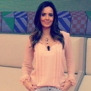 Paloma Tocci, apresentadora da TV Bandeirantes