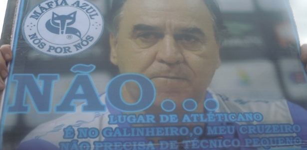 Perto de acertar com Cruzeiro, Marcelo Oliveira foi alvo de protesto de torcedores - Gabriel Duarte/UOL Esporte