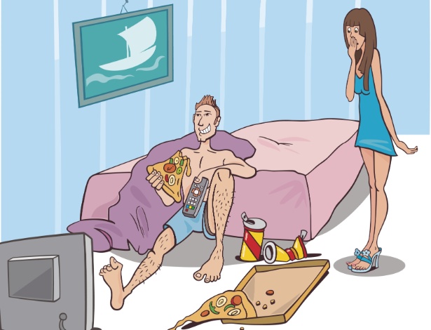 Assistir a um filme erótico pode até ser uma forma de aumentar o clima entre o casal, desde que não se torne algo frequente e que ambos saibam que muita coisa não passa de ficção - Thinkstock