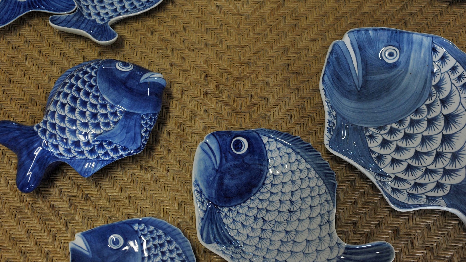 Conjunto de pratos usados para servir peixe aos convidados de Clodovil - Reinaldo Canato/UOL