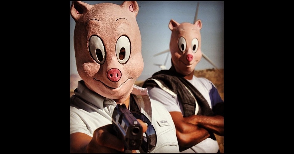 22.out.2012 - Foto publicada pelo diretor Todd Phillips mostra bastidores do filme "Se Beber, Não Case 3" - Reprodução/Instagram/toddphillips1