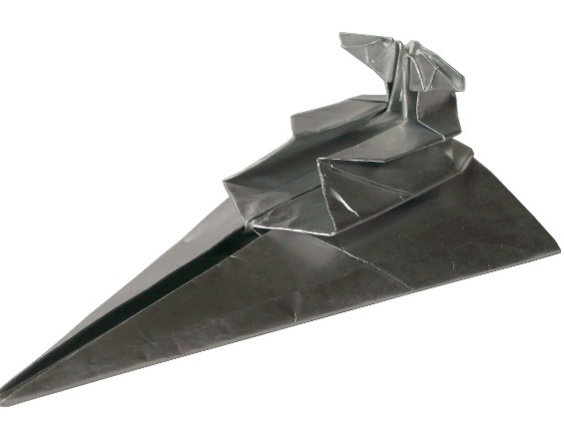 O Venator Class Star Destroyer na réplica do artista - Martin Hunt