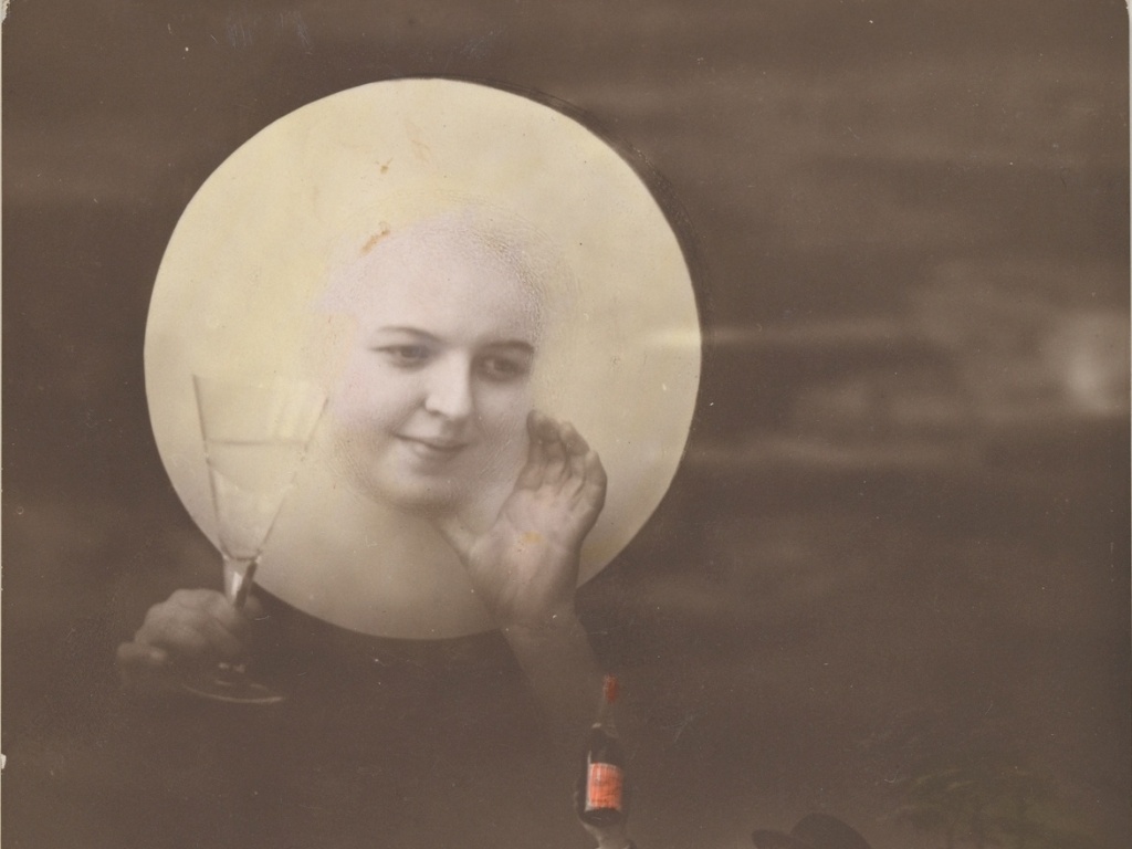 Fotografia de 1910 que integra a mostra "Faking It: Manipulated Photography Before Photoshop" do Metropolitan Museum of Art, de Nova York  - Divulgação/MET