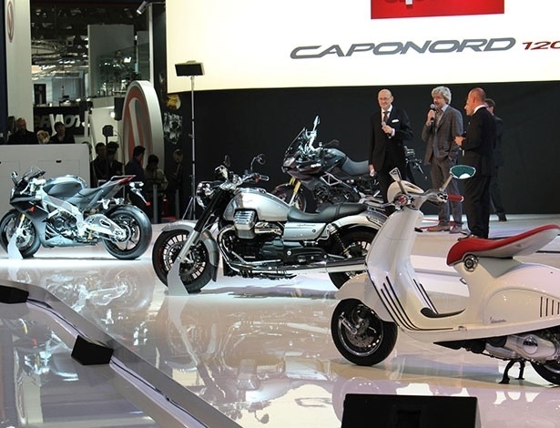 Grupo Piaggio mostra suas novidades em Milão - Aldo Tizzani/Infotomo