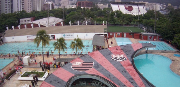 Sede do Flamengo na Gávea ficou sem energia durante boa parte da manhã desta terça - Alexandre Vidal/Fla Imagem/Divulgação