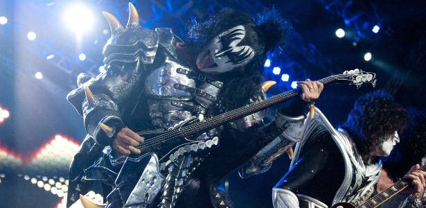 Kiss se apresenta em Porto Alegre, iniciando sua turnê pelo Brasil (14/11/12) - Flávio Dutra/UOL