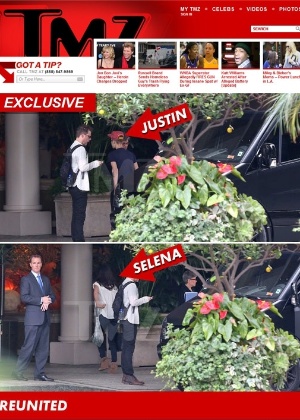 Justin Bieber e Selena Gomez são fotografados entrando em mesmo hotel semanas depois de separação (15/11/12)