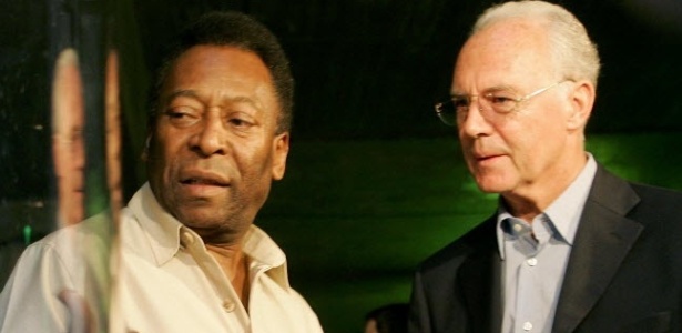 Pelé e Beckenbauer são os consultores especiais do Comitê de Futebol da Fifa. - Reuters