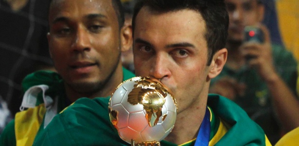 Falcão, de 35 anos, disputou seu último Mundial e pode até se aposentar da seleção - REUTERS/Chaiwat Subprasom
