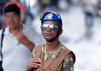 Julgamento do goleiro Bruno atrai "figuras exóticas" e protestos sociais - Douglas Magno/UOL