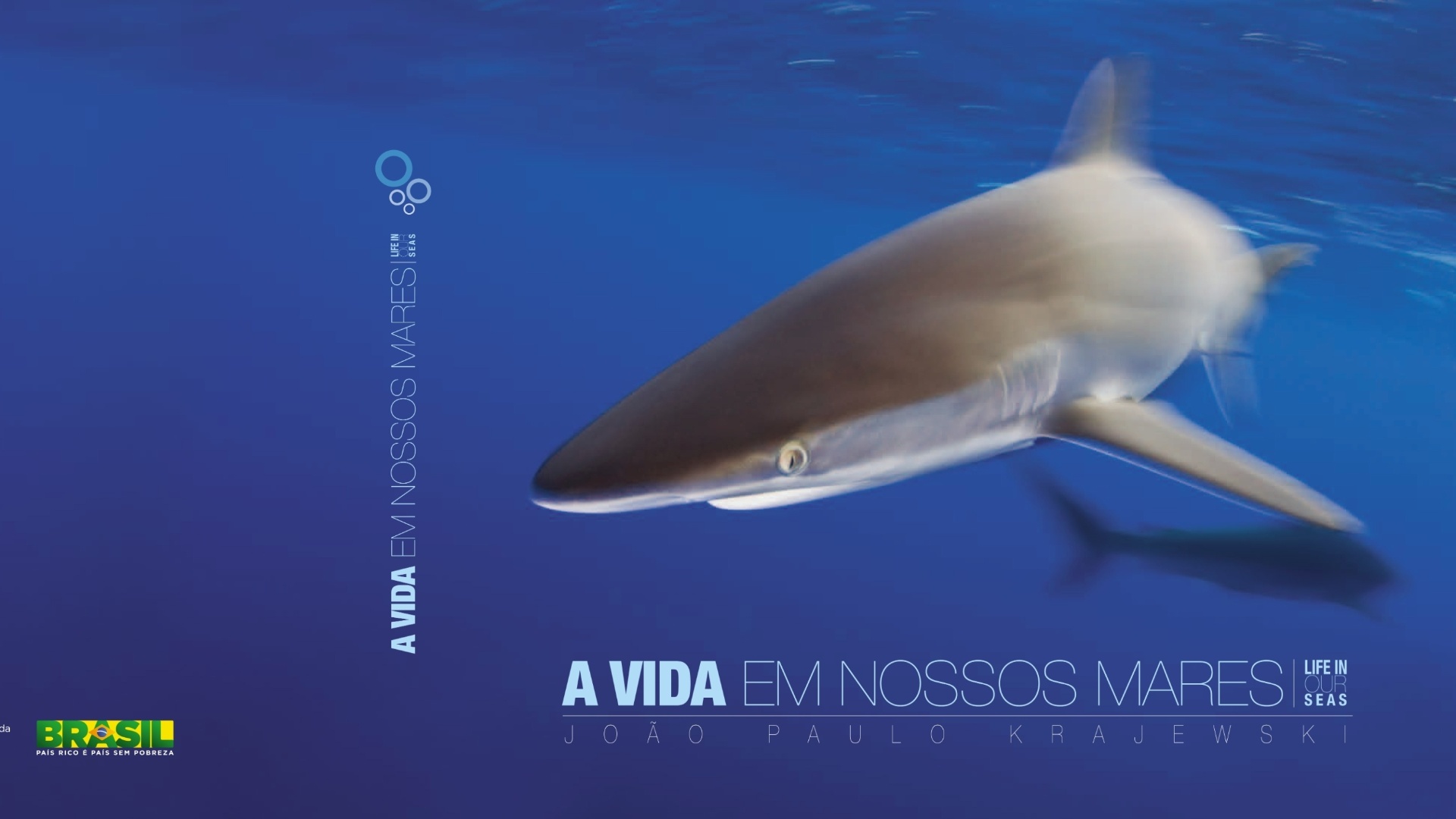 Capa de "A Vida em Nossos Mares" (editora Avis Brasilis, R$ 96, 288 páginas), o primeiro livro de fotos do biólogo João Paulo Krajewski. Ele também é conhecido por sua participação no programa do Faustão, como produtor e apresentador do quadro "Domingão Aventura". O livro traz 240 imagens que mostram a variedade de seres vivos presentes nos mares de dez países (21/11/12) - Divulgação