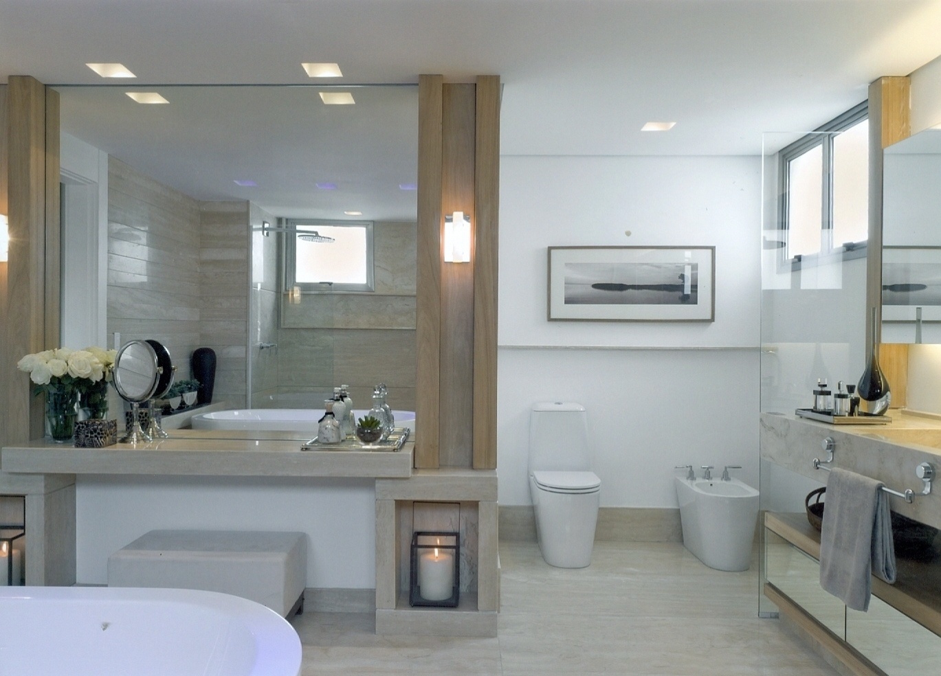 Categoria Construtora, prêmio Nacional: ambiente assinado por Débora Aguiar. O prêmio "Um Sonho de Banheiro", da Deca, recebeu em sua 17ª edição mais de 900 trabalhos - Divulgação