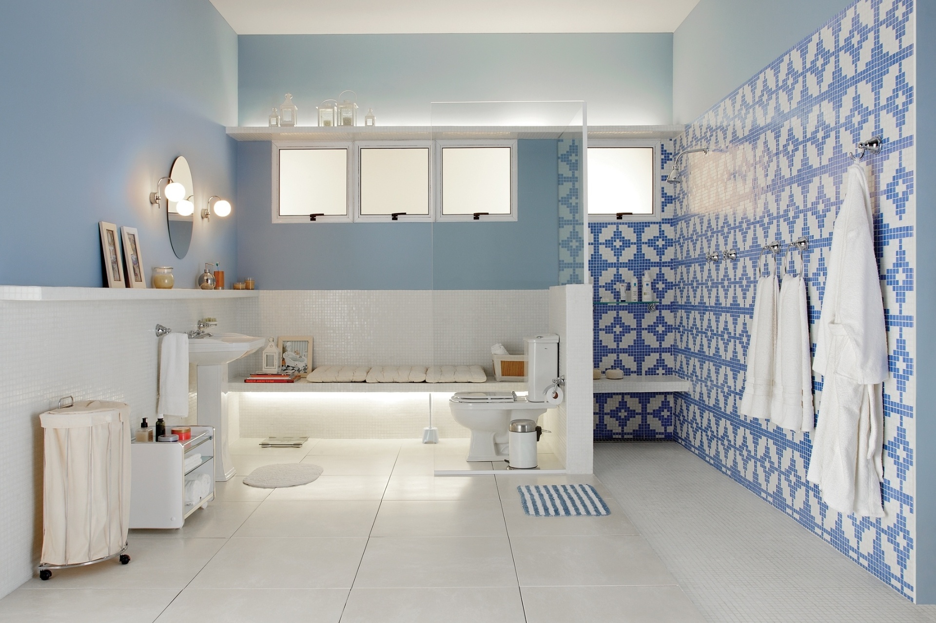 Categoria Mostra, prêmio Regional - São Paulo: ambiente criado por Gustavo Calazans. O prêmio "Um Sonho de Banheiro", da Deca, recebeu em sua 17ª edição mais de 900 trabalhos - Divulgação