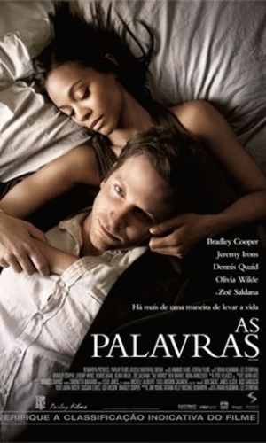 Cartaz do filme "As Palavras", de Brian Klugman e Lee Sternthal - Divulgação